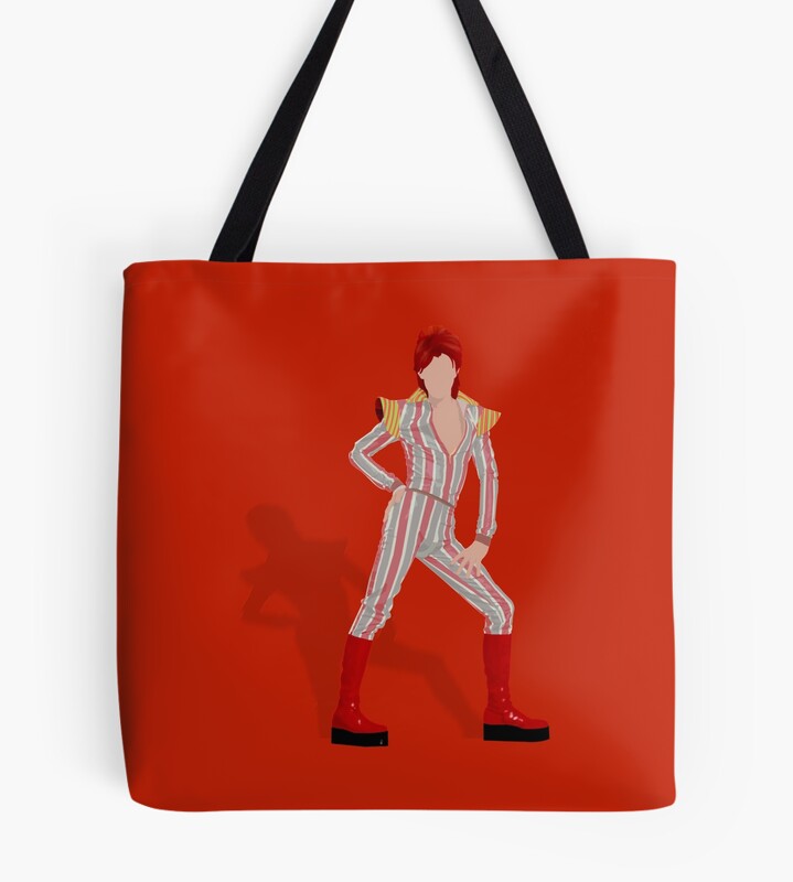 David Bowie - Ziggy Stardust Tote Bag Official David Bowie Merch